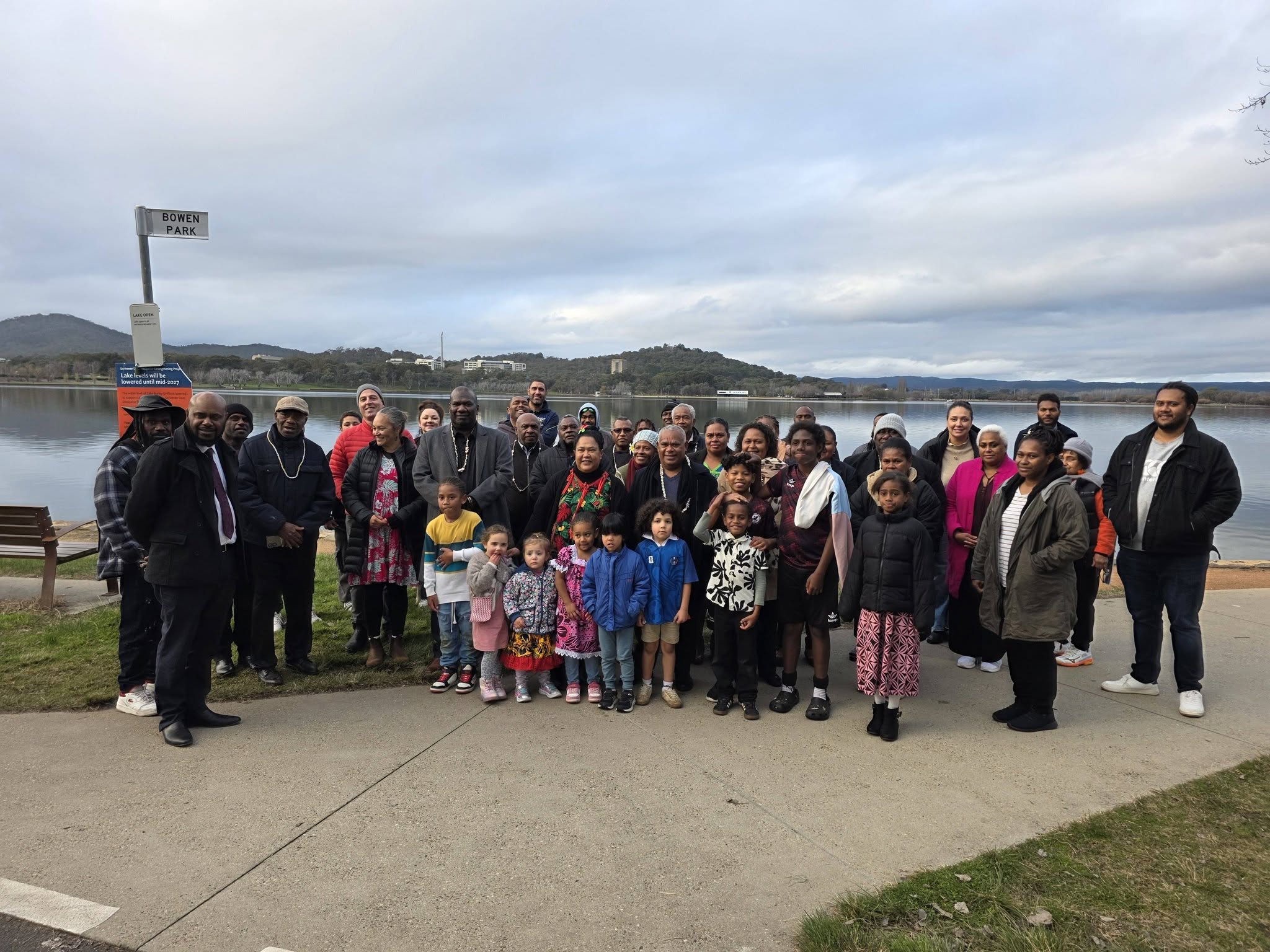The Vanuatu Community Welcomes the Prime Minister and delegation to Canberra.